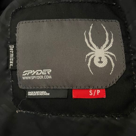 Spyder Men’s Black Ski Snowboard Jacket Size S - Picture 6 of 8